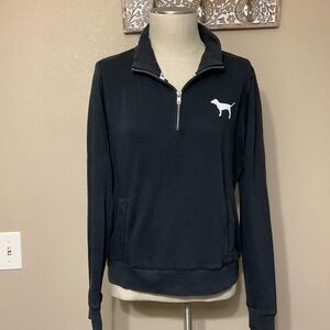 PINK Quarter Zipper Sweatshirt